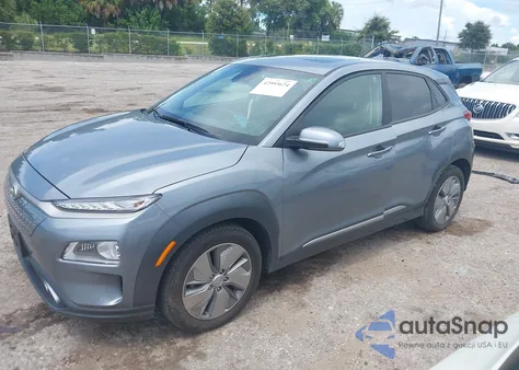 2021 Hyundai Kona Electric Ultimate z USA, uszkodzony, nr VIN KM8K53AG2MU124787